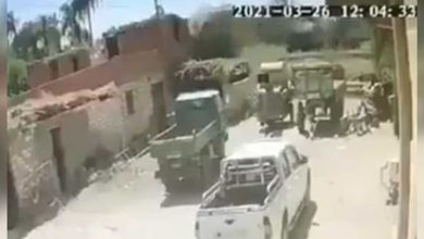 صورة فيديو يحبس الأنفاس… لحظة تصادم قطاري الصعيد